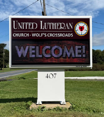 LED sign
